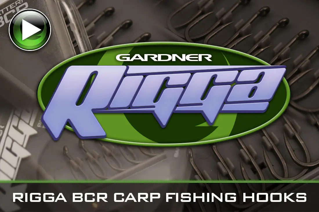 Carp Fishing – Rigga BCR Carp Fishing Hooks – Video