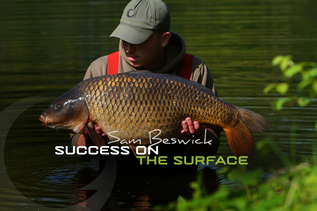 Carp Fishing - Success on the Surface- Sam Beswick - Gardner Tackle