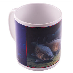 "Three Cautious Carp" Mug