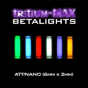 Tritium-MAX ATT and Nano Betalights / Isotopes (6mm x 2mm)