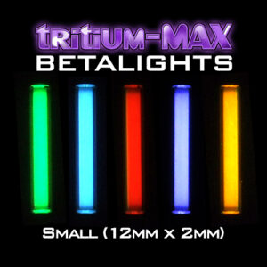 Tritium-MAX Small Betalight / Isotope (12mm x 2mm)