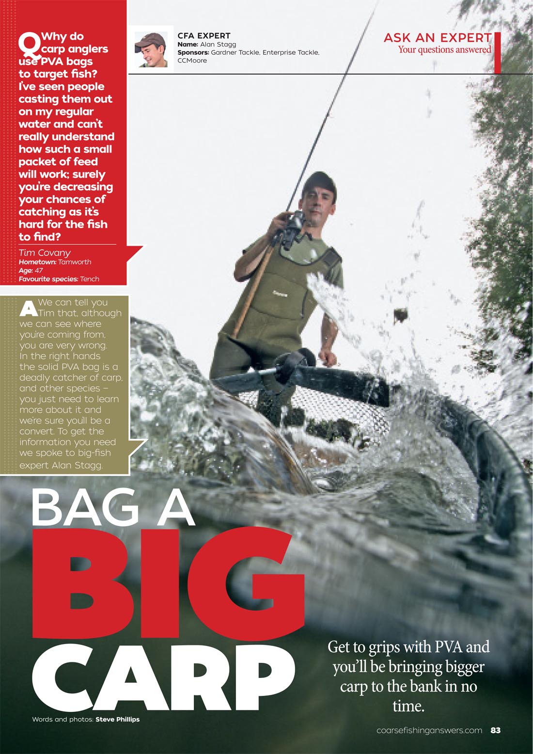 Bag a Big Carp – Alan Stagg