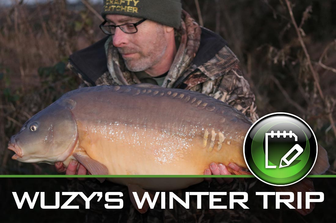 Carp Fishing ~ Wuzy’s Winter Trip