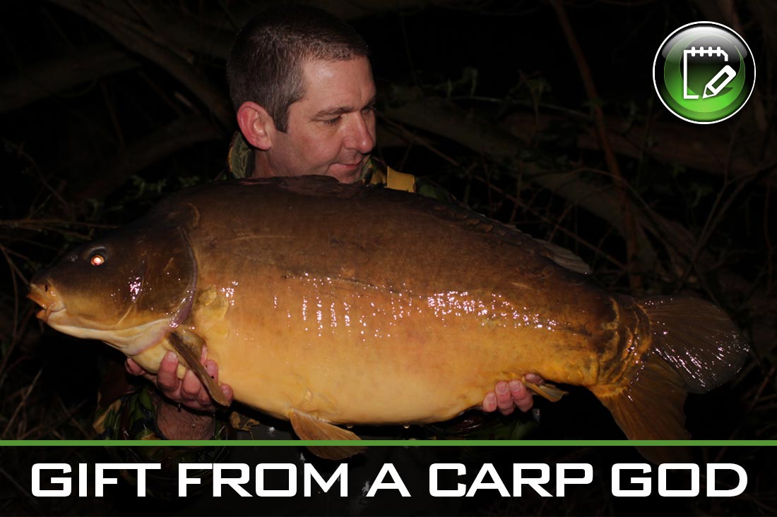 Carp Fishing ~ A Gift From a (Carp) God ~ by Lewis Read