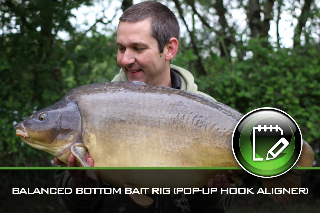 Carp Fishing ~ My Balanced Bait Hook Aligner Rig ~ By Lewis Read