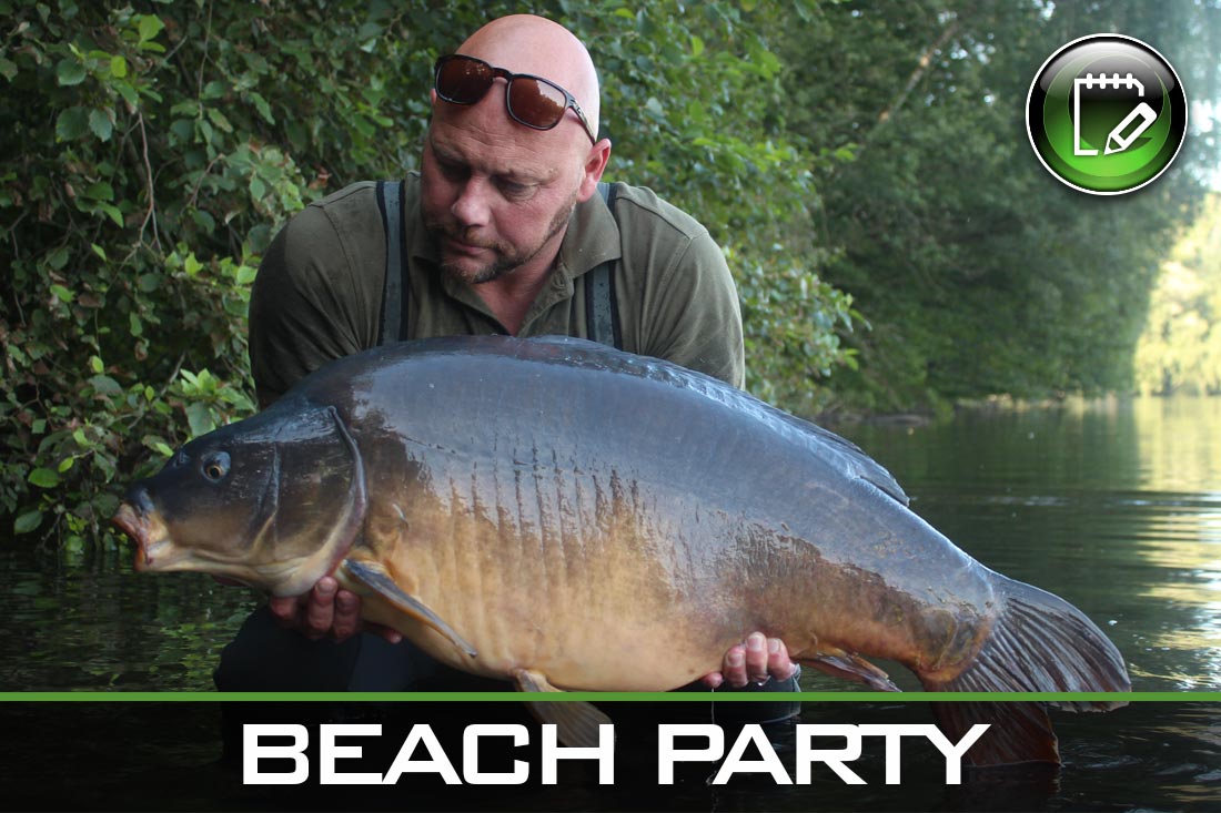 Carp Fishing Beach Party ~ Chris Vandenhaute