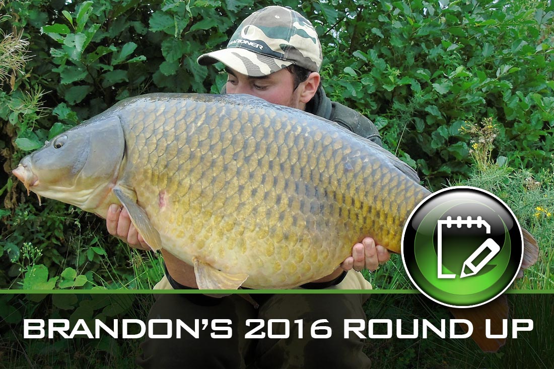Carp Fishing ~ Brandon Butler’s 2016 Round Up