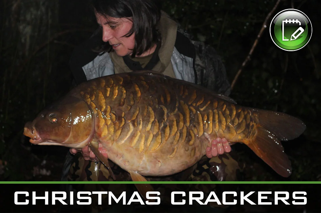 Carp Fishing – Christmas Crackers – Louise Bowes