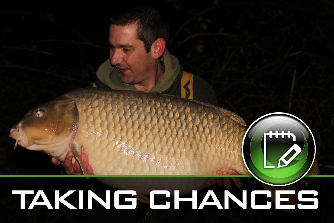 Carp Fishing ~ Taking Chances As They Come… ~ Lewis Read