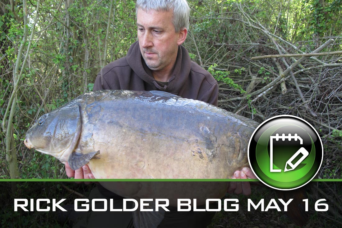 Carp Fishing – Rick Golder Blog – May 2016