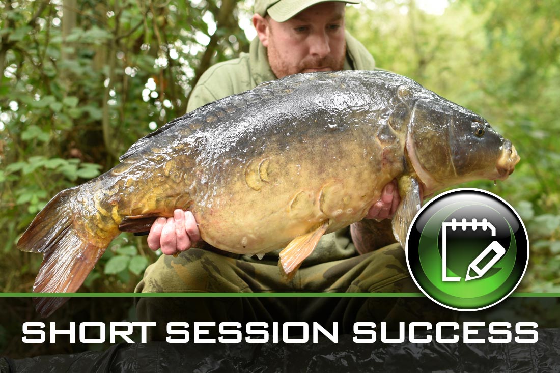 Carp Fishing ~ Short Session Success ~ by Ian Lewis