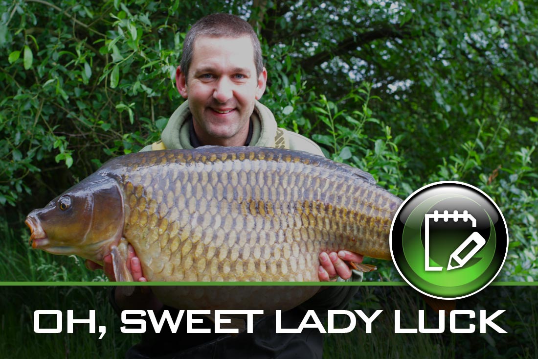 Carp Fishing – Oh, Sweet Lady Luck…