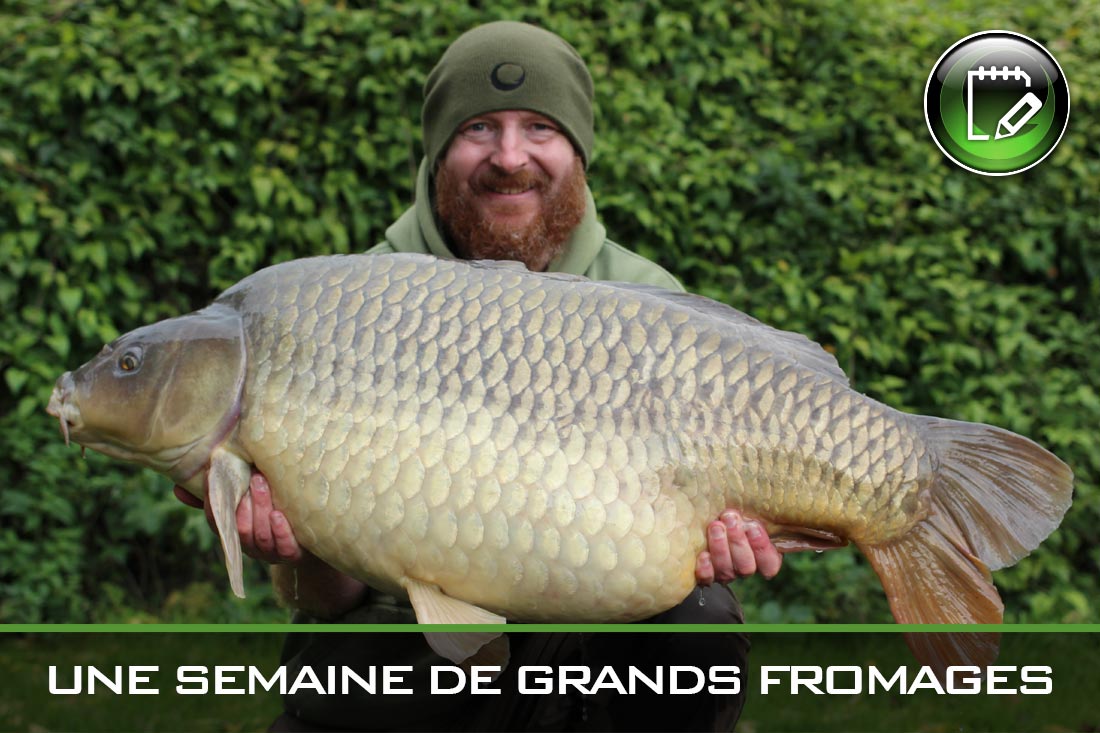 Carp Fishing ~ Une Semaine de Grands Fromages ~ Mike Lyddon