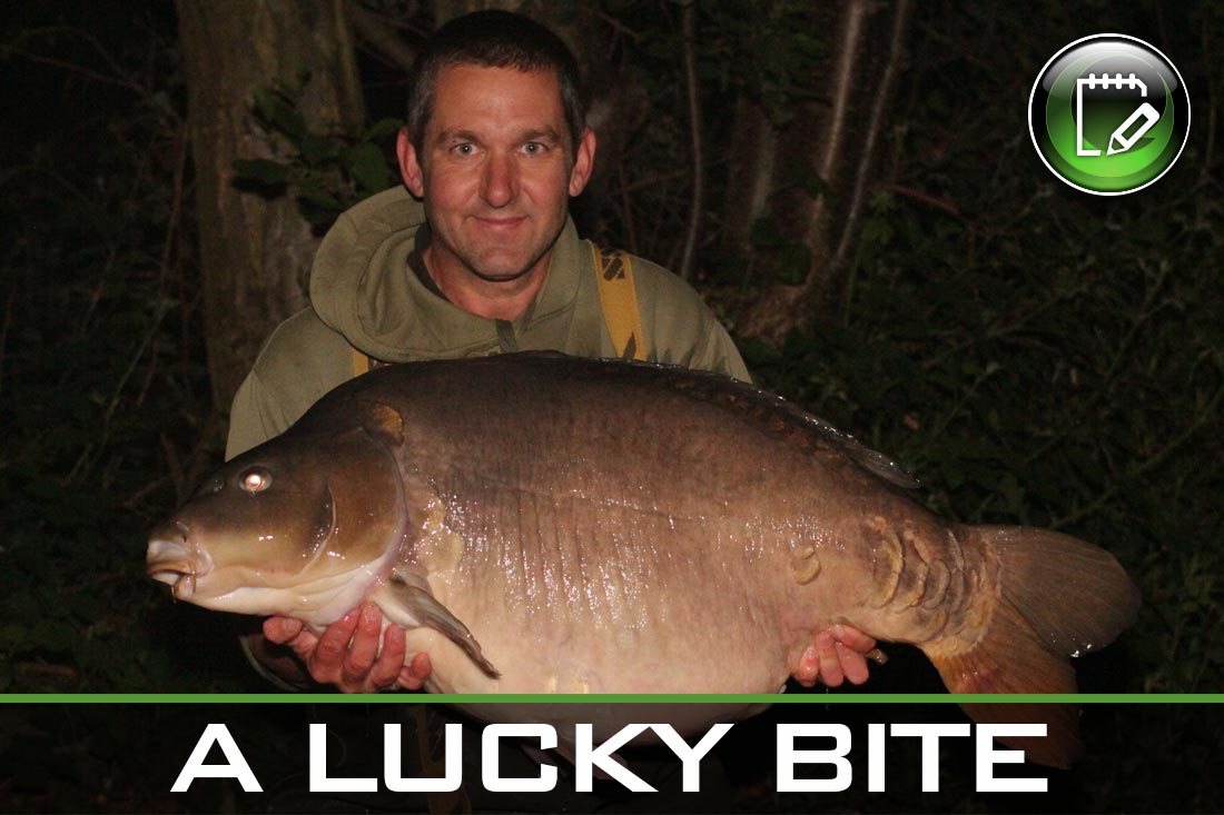 Carp Fishing ~ A Lucky Bite ~ Lewis Read