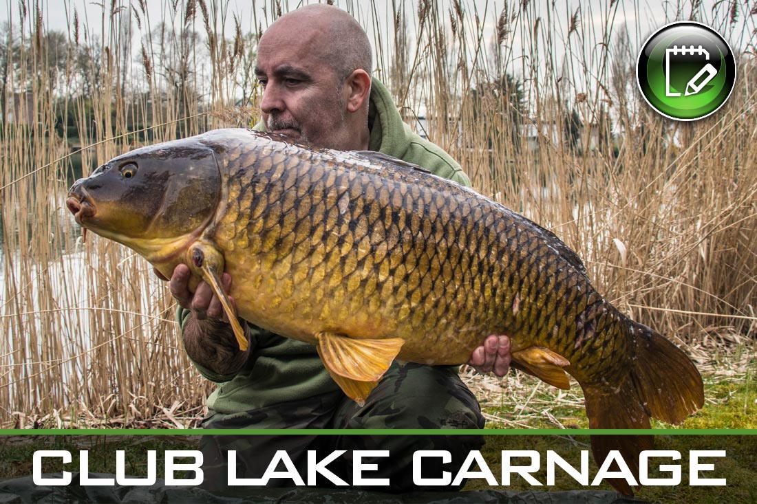Carp Fishing ~ Club Lake Carnage ~ Tommy