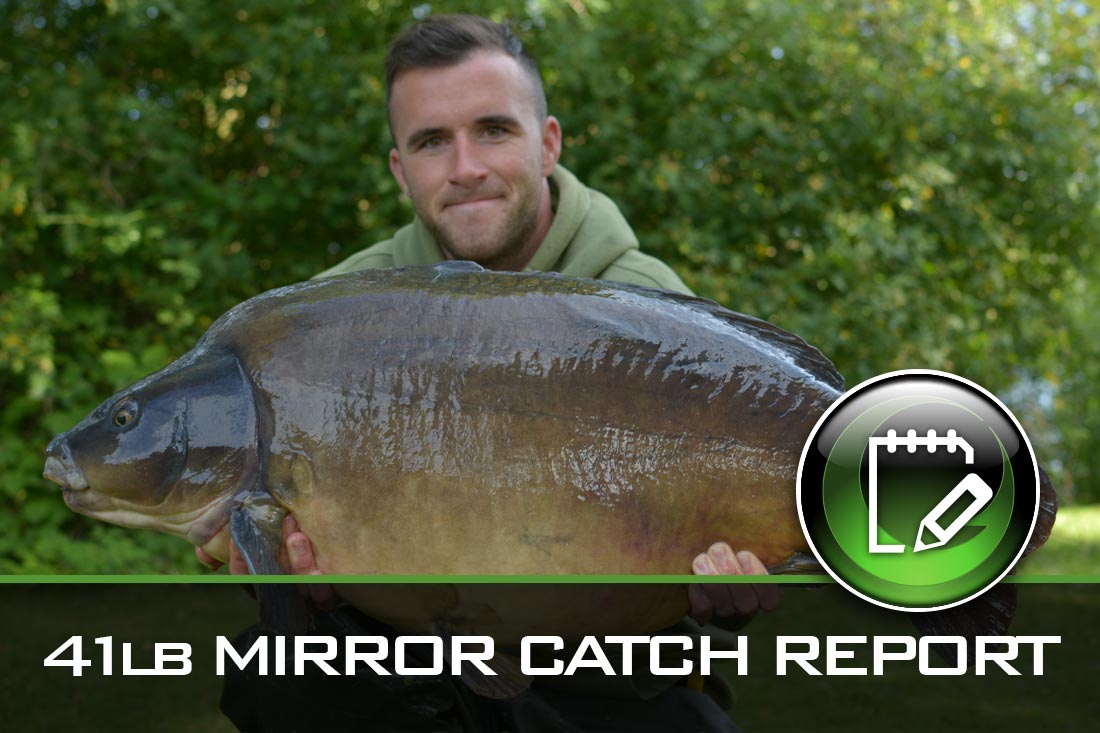 41lb Mirror Catch Report – David Gaskin