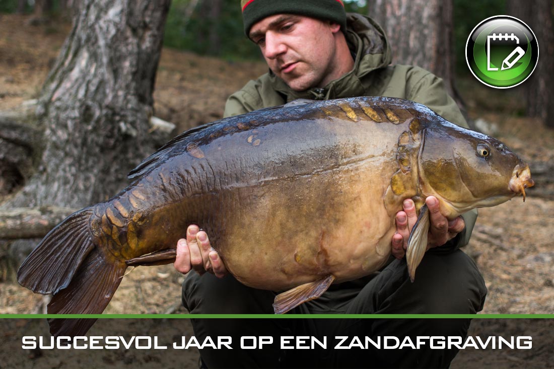 karpervissen ~ Succesvol jaar op een zandafgraving ~ Danny De Kruyff