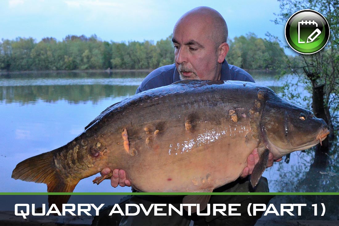 Carp Fishing ~ The Quarry A New UK Adventure (Part 1) ~ by Tommy de Cleen