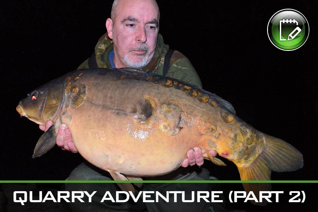 Carp Fishing ~ The Quarry A New UK Adventure (Part 2) ~ by Tommy de Cleen