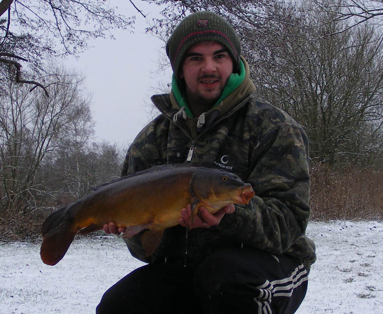 Stalking in the snow by Luke Church
