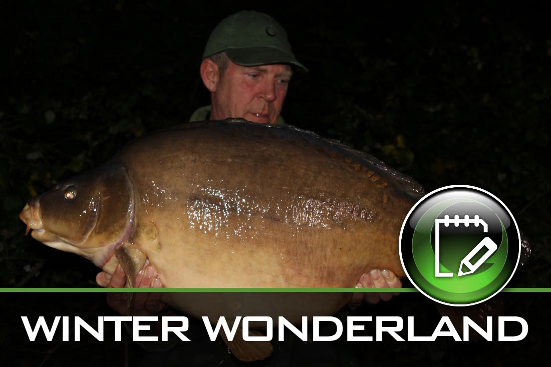 Carp Fishing – Winter Wonderland – By Ian Stott