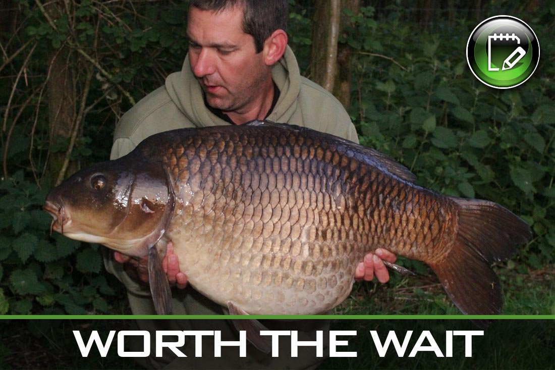 Carp Fishing ~ Worth the Wait ~ Lewis Read